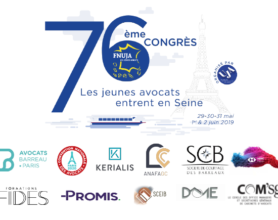 76ème Congrès de la FNUJA : les jeunes avocats entrent en Seine !